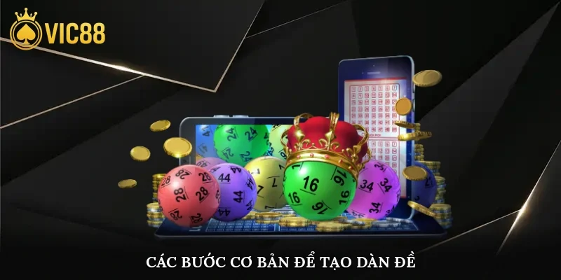Các bước cơ bản để tạo dàn đề