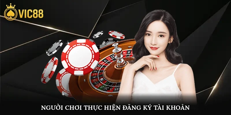 Người chơi thực hiện đăng ký tài khoản nhà cái trên điện thoại